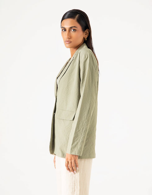 TAILORED TEXTURED BLAZER